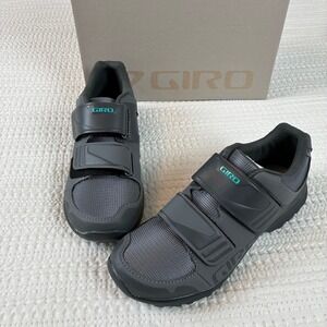 NIB Giro Berm Cycling Shoe Women US 7.5 EU 39 Gray 2 Bolt Biking Training Active